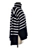 Gap Stripes Blue Turtleneck Sweater Size M - photo 4