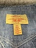 Levi's 100% Cotton Blue 3/4 Sleeve Button-Down Shirt Size M - photo 7