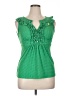 Soulmates Green Sleeveless Top Size XL - photo 1