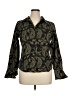 Tommy Hilfiger Paisley Black Long Sleeve Blouse Size XL - photo 1