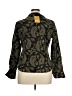 Tommy Hilfiger Paisley Black Long Sleeve Blouse Size XL - photo 2