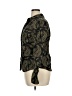 Tommy Hilfiger Paisley Black Long Sleeve Blouse Size XL - photo 5