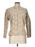 White House Black Market Paisley Tan Jacket Size L - photo 1