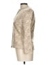 White House Black Market Paisley Tan Jacket Size L - photo 5