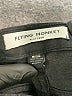 Flying Monkey 100% Polyester Hearts Black Denim Shorts Size 26 waist - photo 3