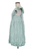 Eyeshadow 100% Rayon Teal Casual Dress Size M - photo 5