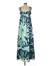 BCBGeneration 100% Polyester Tie-dye Blue Casual Dress Size S - photo 2