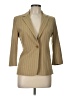 Studio M 100% Polyester Stripes Tan Blazer Size 10 - photo 1