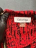 Calvin Klein Graphic Red Casual Dress Size 14 - photo 7