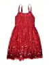 Justice 100% Polyester Stars Red Dress Size 10 - photo 2