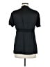 BCBGMAXAZRIA 100% Silk Black Short Sleeve Silk Top Size M - photo 2