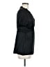 BCBGMAXAZRIA 100% Silk Black Short Sleeve Silk Top Size M - photo 4