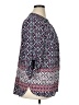 Faded Glory Blue 3/4 Sleeve Blouse Size 1X - photo 4
