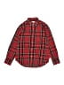Crewcuts 100% Cotton Plaid Red Long Sleeve Button-Down Shirt Size 10 - photo 1