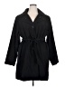 London Fog 100% Polyester Black Trenchcoat Size 2X - photo 1