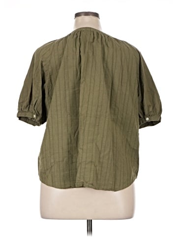 Ann Taylor LOFT Outlet Short Sleeve Blouse (view 2)