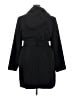 London Fog 100% Polyester Black Trenchcoat Size 2X - photo 2