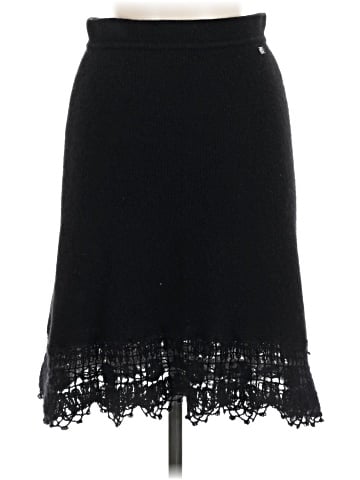 Chanel Cashmere-Blend Knit Skirt (view 2)