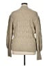 Express Chevron-herringbone Tan Turtleneck Sweater Size XL - photo 2