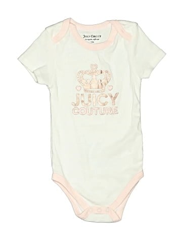 Juicy Couture Short Sleeve Onesie (view 1)