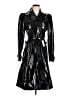 Dolce & Gabbana 100% Rayon Black Trenchcoat Size EU (IT) 44 / US 8 - photo 1