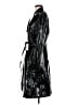 Dolce & Gabbana 100% Rayon Black Trenchcoat Size EU (IT) 44 / US 8 - photo 5
