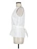 Talbots 100% Cotton White Sleeveless Blouse Size 8 - photo 5
