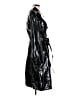 Dolce & Gabbana 100% Rayon Black Trenchcoat Size EU (IT) 44 / US 8 - photo 4