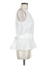 Talbots 100% Cotton White Sleeveless Blouse Size 8 - photo 4