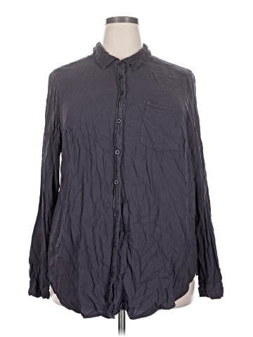 Torrid Long Sleeve Button-Down Shirt (view 1)