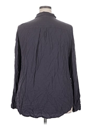 Torrid Long Sleeve Button-Down Shirt (view 2)