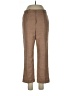 Pendleton 100% Virgin Wool Chevron-herringbone Brown Wool Pants Size 10 - photo 1