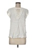 Daniel Rainn 100% Rayon Ivory Short Sleeve Blouse Size M - photo 1