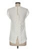 Daniel Rainn 100% Rayon Ivory Short Sleeve Blouse Size M - photo 2