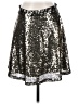 Xhilaration 100% Polyester Silver Formal Skirt Size S - photo 1