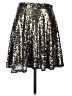 Xhilaration 100% Polyester Silver Formal Skirt Size S - photo 2