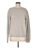 Frank And Oak 100% Cotton Solid Gray Pullover Sweater Size M - photo 1