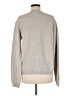 Frank And Oak 100% Cotton Solid Gray Pullover Sweater Size M - photo 2