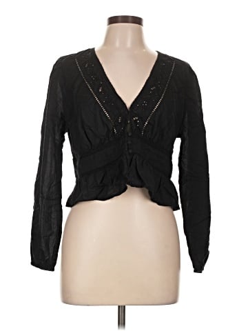 American Eagle Outfitters Long Sleeve Blouse (view 1)