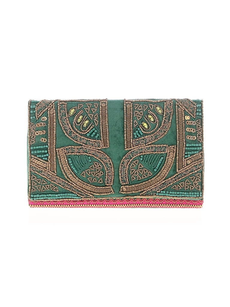 Pre-owned Lulus Clutch In Green