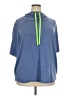 Bobbie Brooks Blue Poncho Size 3X - photo 1
