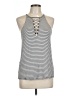 Soprano Gray Sleeveless Top Size L - photo 1