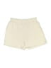 Unbranded 100% Polyester Solid Ivory Athletic Shorts Size L - photo 1