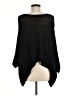 Helmut Solid Black Poncho Size M - photo 2
