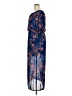 City Studio 100% Polyester Floral Blue Casual Dress Size XL - photo 5