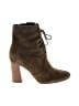 Marc Fisher Brown Ankle Boots Size 8 1/2 - photo 1
