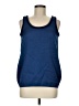 McQ Alexander McQueen Blue Sleeveless Top Size EU 40 / US 10 - photo 1