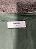 Mikoh 100% Rayon Solid Green Romper Size Med (2) - photo 4