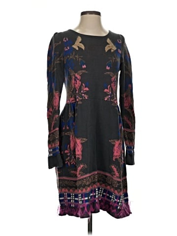 Knitted & Knotted Casual Dress (view 1)