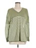 Lou & Grey Green Pullover Sweater Size M - photo 1